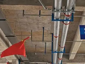 临县管廊支架的安装方法